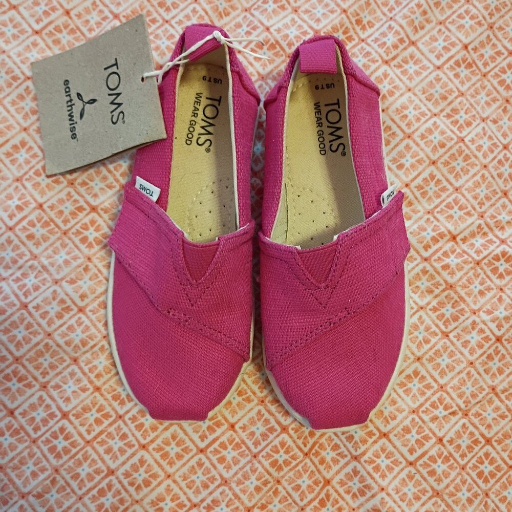 Toddler Toms - Pink NWT